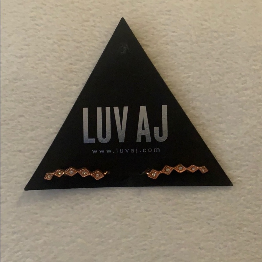 LUV AJ rose gold earnings